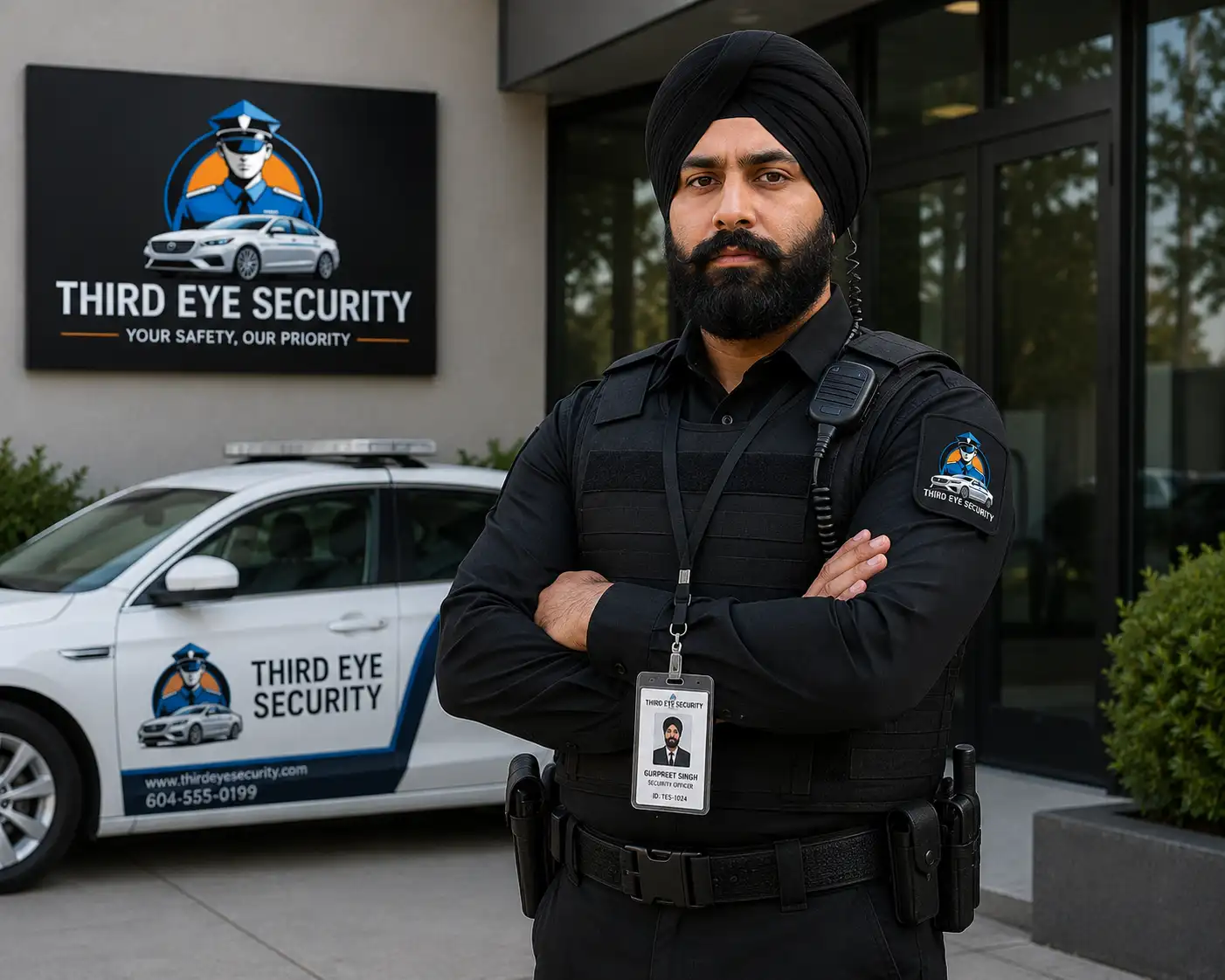 Security SUV unit Kamloops night patrol